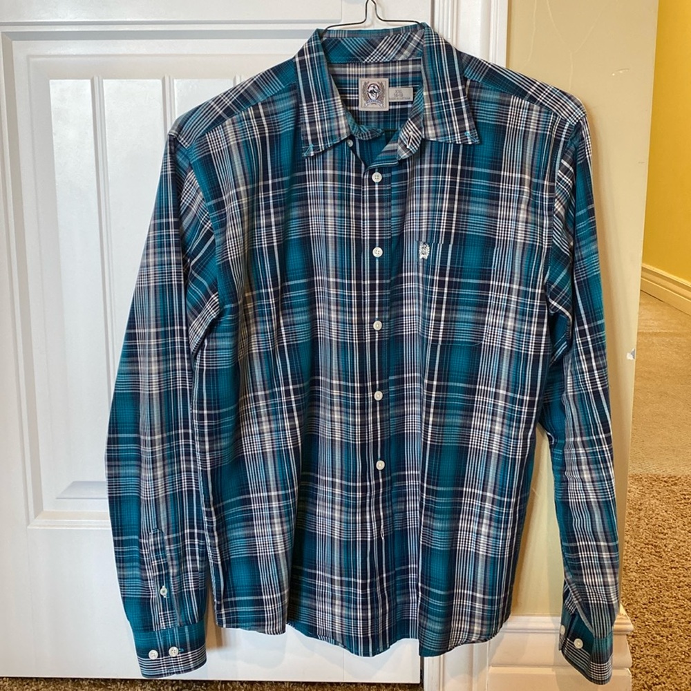 Cinch Boys Western Long Sleeve Button Down Shirt